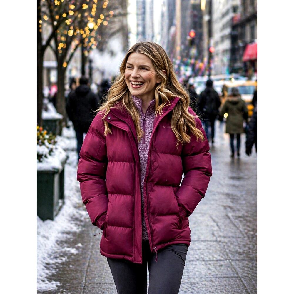 Mountain Warehouse Women's Padded Jacket Burgundy size 6